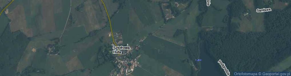 Zdjęcie satelitarne Sztofrowa Huta ul.